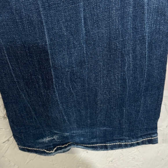 Miss Me Women's Dark Blue Boot Cut Jeans with Embellished Pockets - Picture 8 of 10